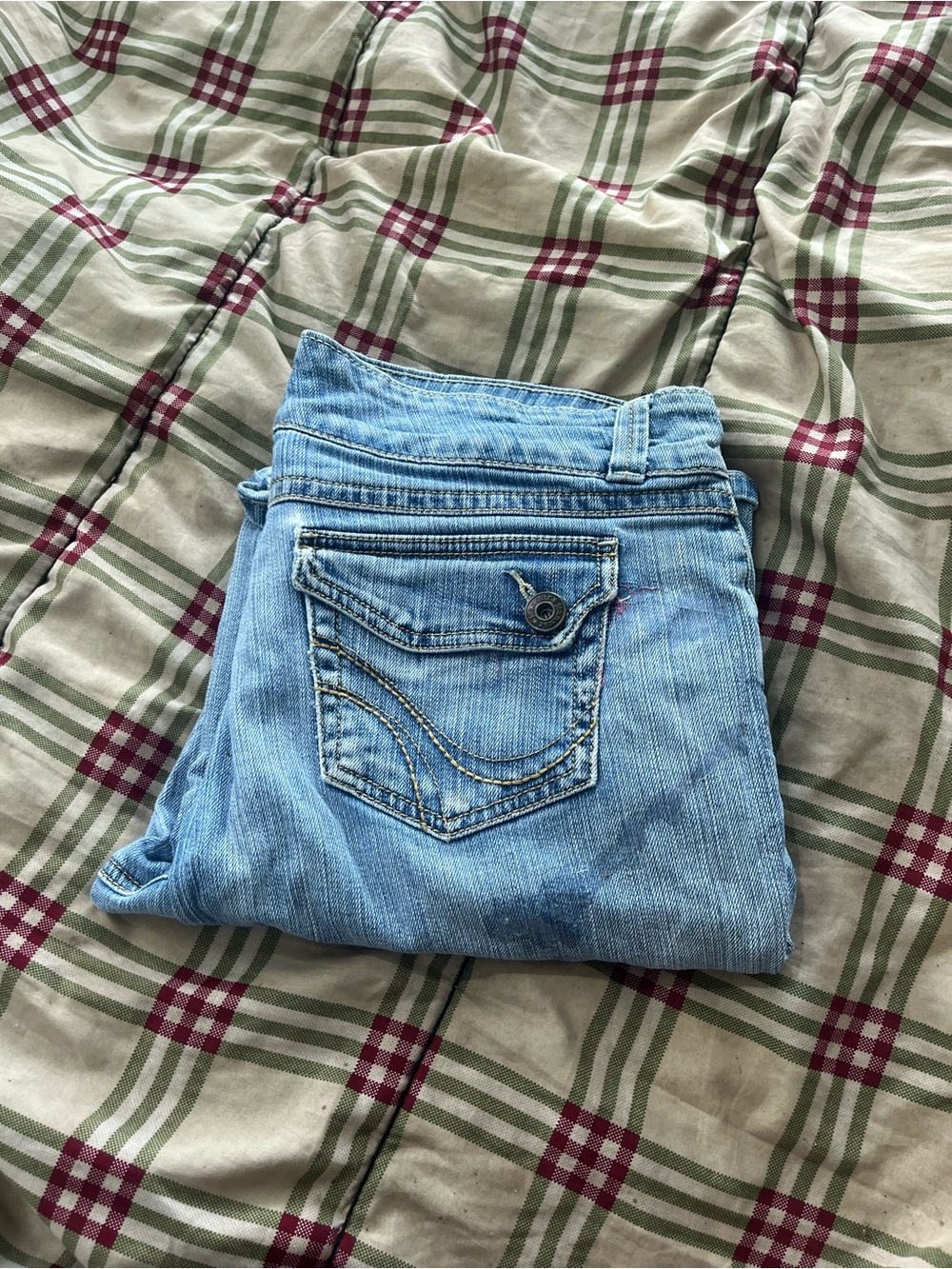 jeanstar Light Blue Wide Leg Denim Jeans